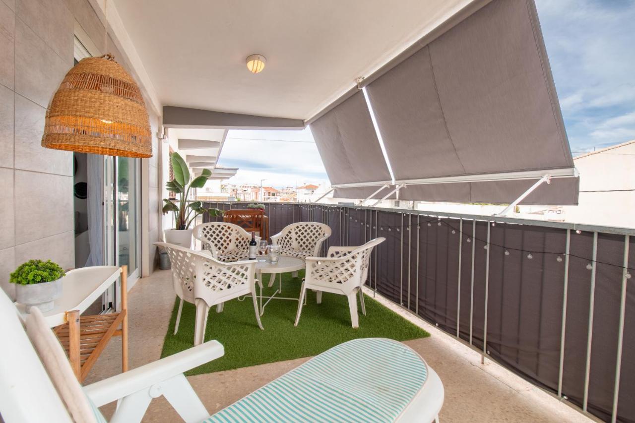 Super Apartamento A Un Paso Del Mar Oliva Exterior foto